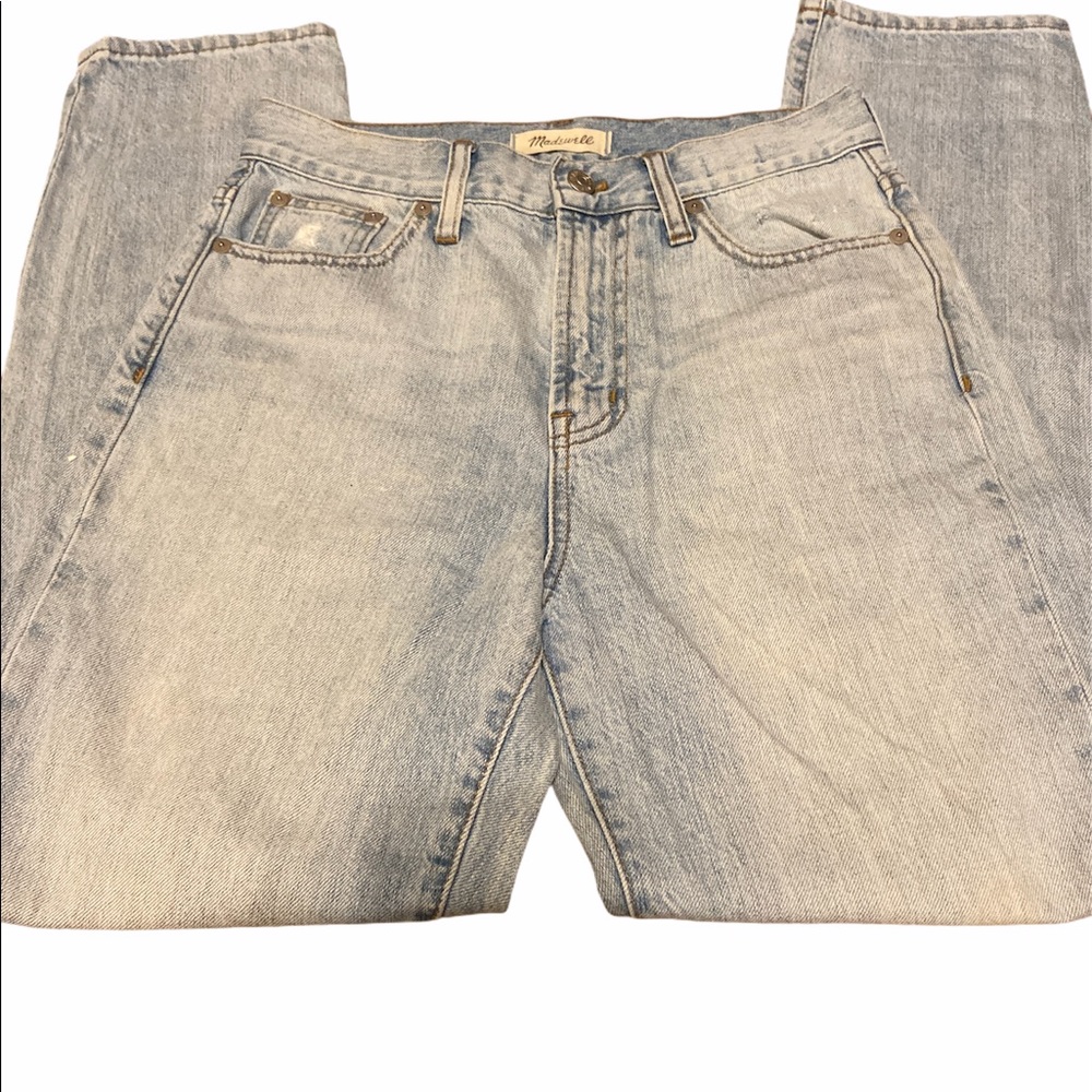 Madewell light wash High rise jeans size 26